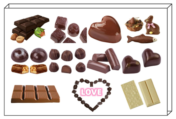 Fully Automatic Chocolate Depositing Production Making Line Chocolate Processing Line Equipment Machinery